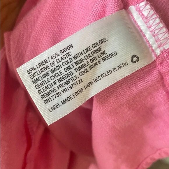 Ava & Viv Pink Gathered Dress with Pockets! - Picture 12 of 12